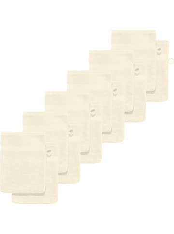 Erwin Müller Frottier Waschhandschuh 12er-Pack Sindelfingen in natur