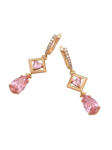 NAEMI Women Earrings in Rose Gold Pink