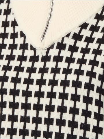 MOSS COPENHAGEN Pullover MSCHAmaria in ecru schwarz - 0001