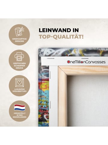 OnlyWow Leinwand Bilder Street Art