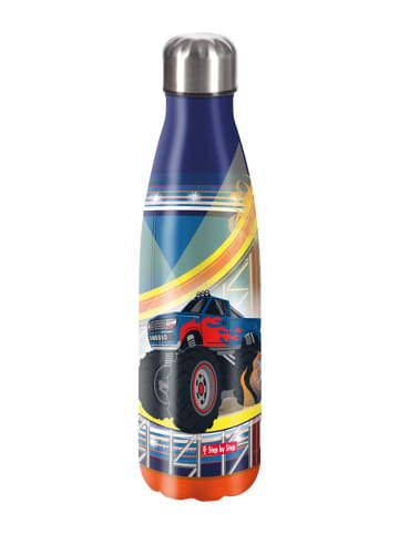 Step by Step Edelstahl-Trinkflasche Monster Truck Rocky in rot/blau