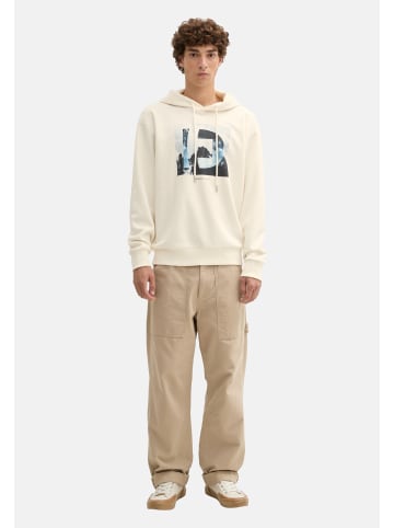 Tom Tailor Hoodie in beige