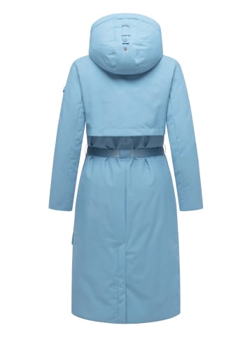 Navahoo Wintermantel Waldbummler 14 in Powder Blue