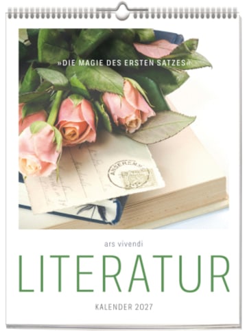 ars vivendi Kalender - ars vivendi Literatur Kalender 2027