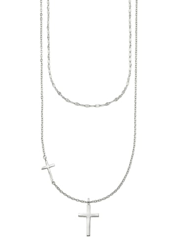 Aniston Kette mit Anhänger in silberfarben