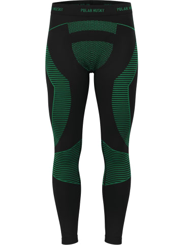 Polar Husky 1x Lange Thermounterhose Unisex Super Active Ride in Grün