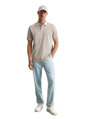 Marc O'Polo Poloshirt Piqué regular in Misty Grey