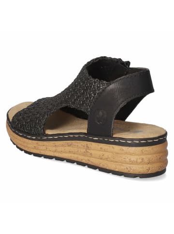 rieker Sandalette in schwarz