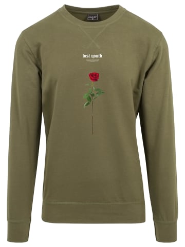 Mister Tee Crewneck-Sweater in olive