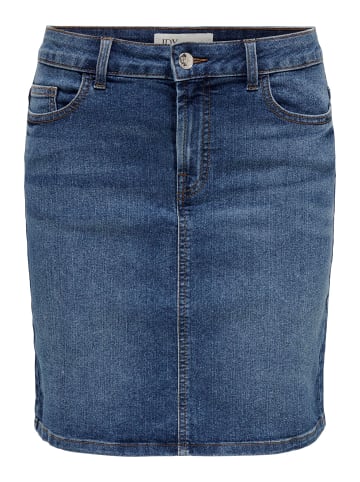 JACQUELINE de YONG Rock Midi Langer Denim Jeansrock in Blau