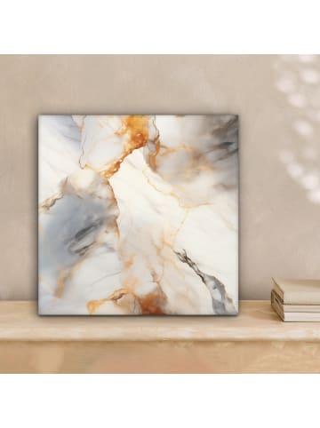MuchoWow Leinwand Bilder Abstrakte Kunst Marmoroptik