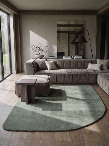KADIMA DESIGN Teppich Hochflor Uni rutschhemmend weich wohnlich Wohnzimmer