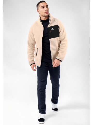 Arctic Seven Winterjacke Arctic Seven Herren Sherpa Fleecejacke AS415 in Beige