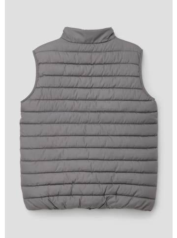 s.Oliver Outdoor-Weste in 9439_grau meliert