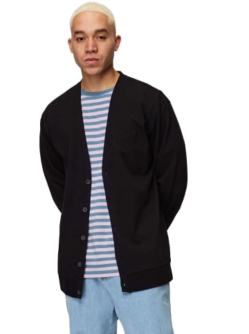 HONESTY RULES Longsleeves " French Terry Cardigan " in schwarz