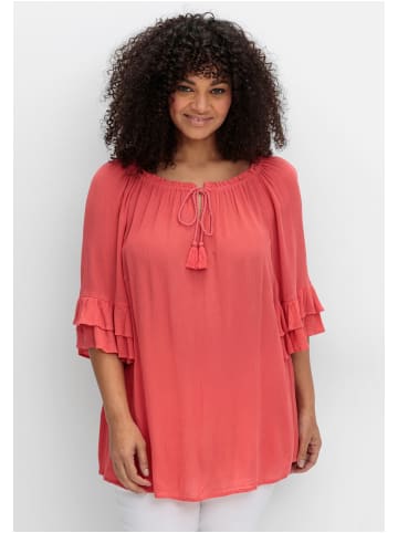 sheego by Joe Browns Crinkle-Tunika in hummer