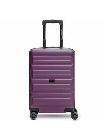 Redolz Essentials 08 CABIN 4 Rollen Kabinentrolley 55 cm in purple