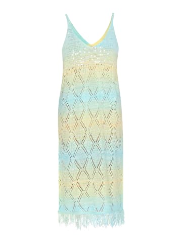 IZIA Women Dress in green multicolor