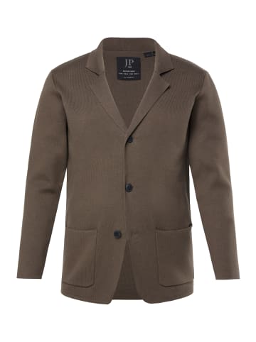 JP1880 Strickjacke in khakibraun