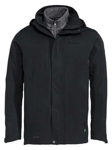 Vaude Jacke Rosemoor 3in1 in Schwarz