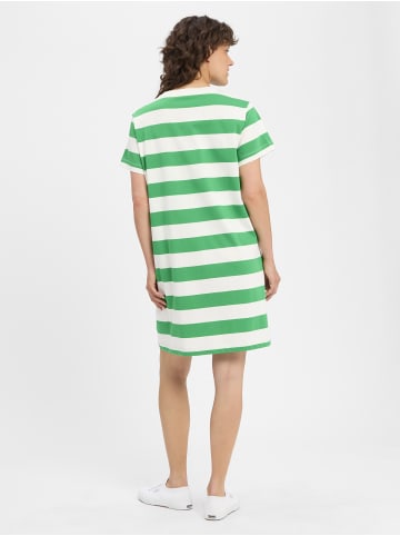 Marie Lund Kleid in gras ecru - 0002