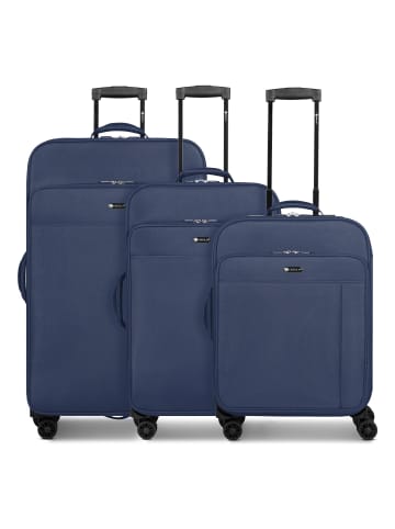 Check.In Sevilla 3.0 4 Rollen Kofferset 3-teilig dark blue