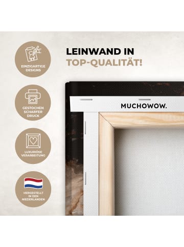MuchoWow Leinwand bilder Luxus Lippen (BxH)