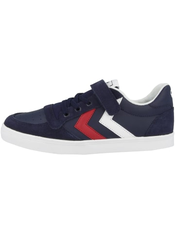 Hummel Sneaker low Slimmer Stadil Leather Low Jr in blau