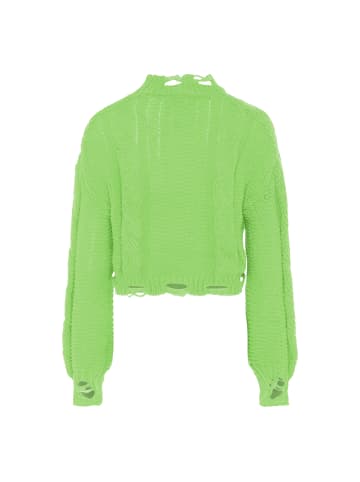 myMo Damen Pullover in LIMETTE