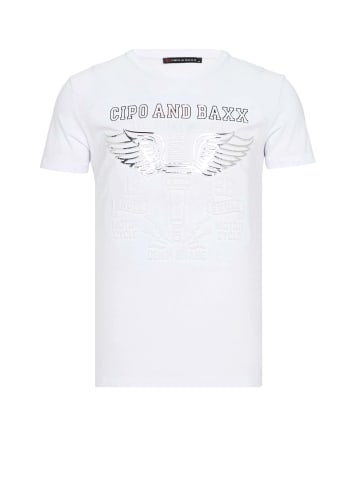 Cipo & Baxx T-Shirt in White