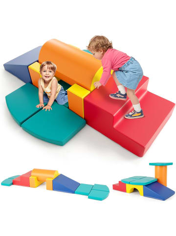 COSTWAY 10 TLG. Schaumstoff Bausteine in Bunt