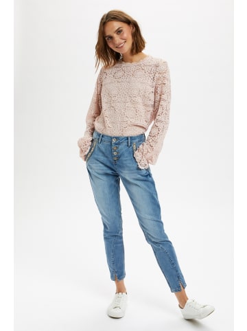 Cream Langarm-Bluse CRTiley Regular fit in Burnished Lilac