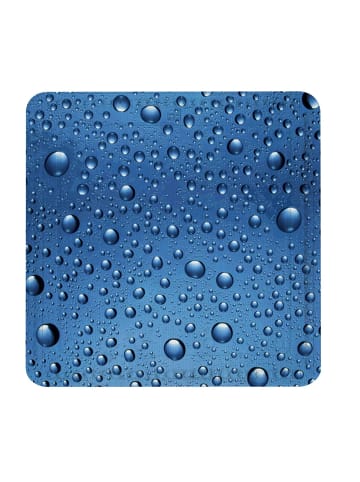 Kleine Wolke Duscheinlage Bubble in marineblau