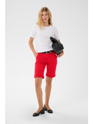 CULTURE Shorts CUalba Classic fit in Fiery Red