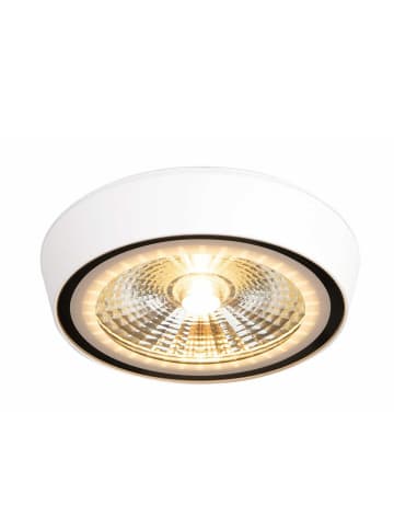 Licht-Trend LED Aufbauspot Santa Flat IP65 in Weiß