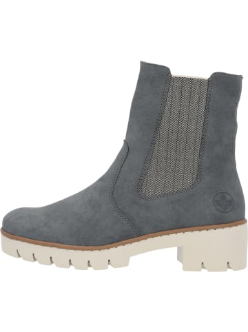 rieker Stiefeletten in Jeans/Leinen