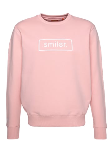 smiler. Sweatshirtpullover Cuddle. in altrosa