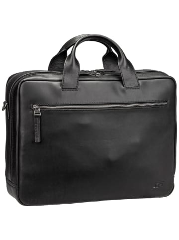 Jost Aktentasche Lund Business M in Schwarz