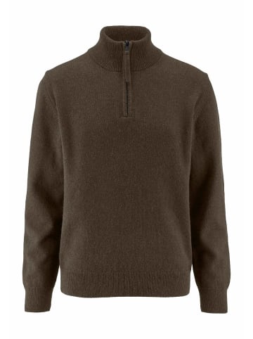 Hessnatur Strick Troyer in vintage oliv