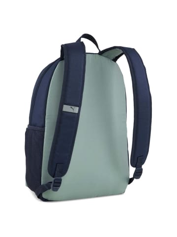 Puma Phase Color Block - Rucksack 44 cm (cast iron-colorblock) in Puma navy-Cclorblock