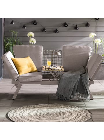 home24 Loungesofa Solene in Taupe