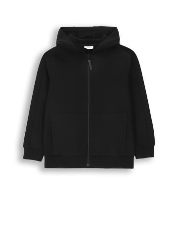 Coccodrillo Sweatshirt mit Reißverschluss in schwarz