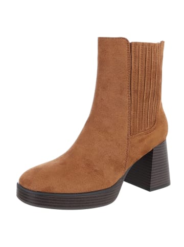 Ital-Design High Heel in Camel