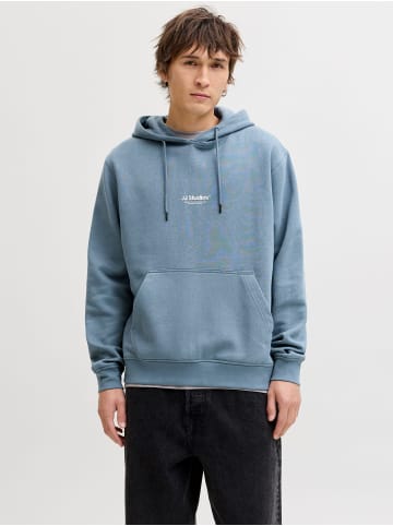 Jack & Jones Kapuzenpullover in Blue Mirage