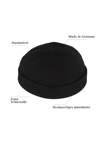 Bullani Docker Cap in schwarz