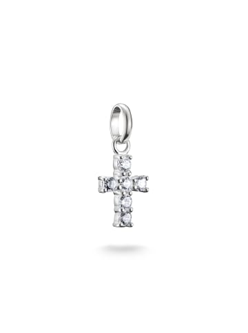 Thomas Sabo Charm-Anhänger in silber, weiß