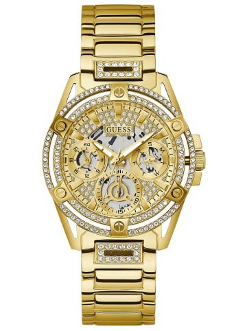 Guess Damenuhr Queen Multifunktion Goldfarben