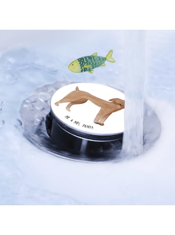 Mr. & Mrs. Panda waschbeckenstöpsel Hund Dogge ohne Spruch in Weiß