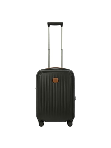 BRIC`s Taormina 4 Rollen Trolley S 57 cm mit Dehnfalte in olive