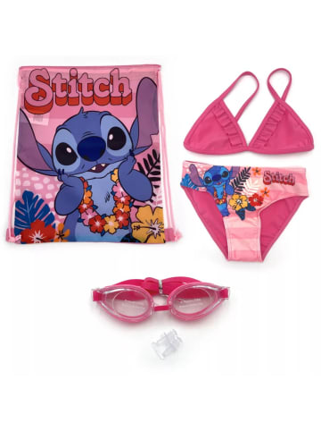 Disney Disney Stitch 3-teiliges Strandset (Sporttasche + Schwimmbrille +